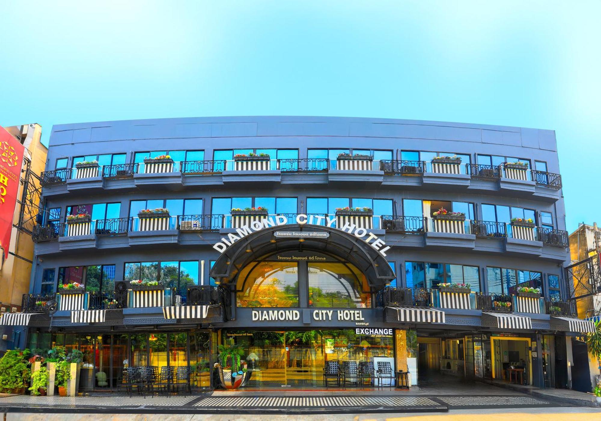 Diamond City Hotel Sha Certified Бангкок Экстерьер фото